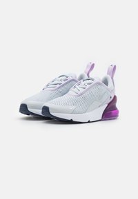 Nike Sportswear AIR MAX 270 UNISEX - Sapatilhas - pure platinum/metallic silver/violet frost/midnight navy