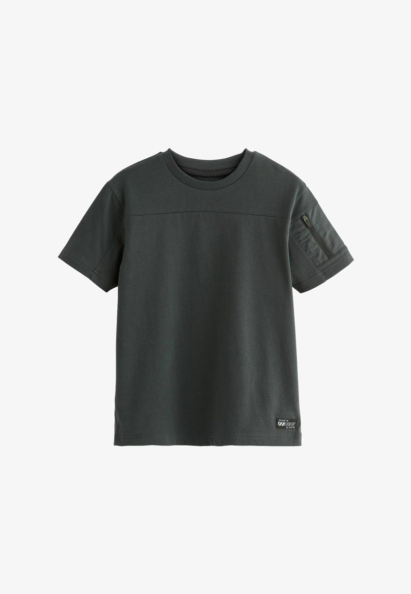 Next SHORT SLEEVE UTILITY REGULAR FIT - T-shirts print - charcoal grey