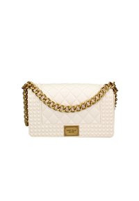 Marc Ellis Borsa a mano - white and brass