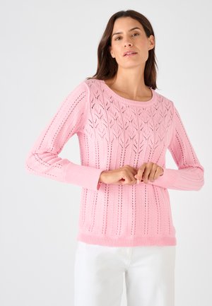 AJOURÉE  - Strickpullover - rose poudré