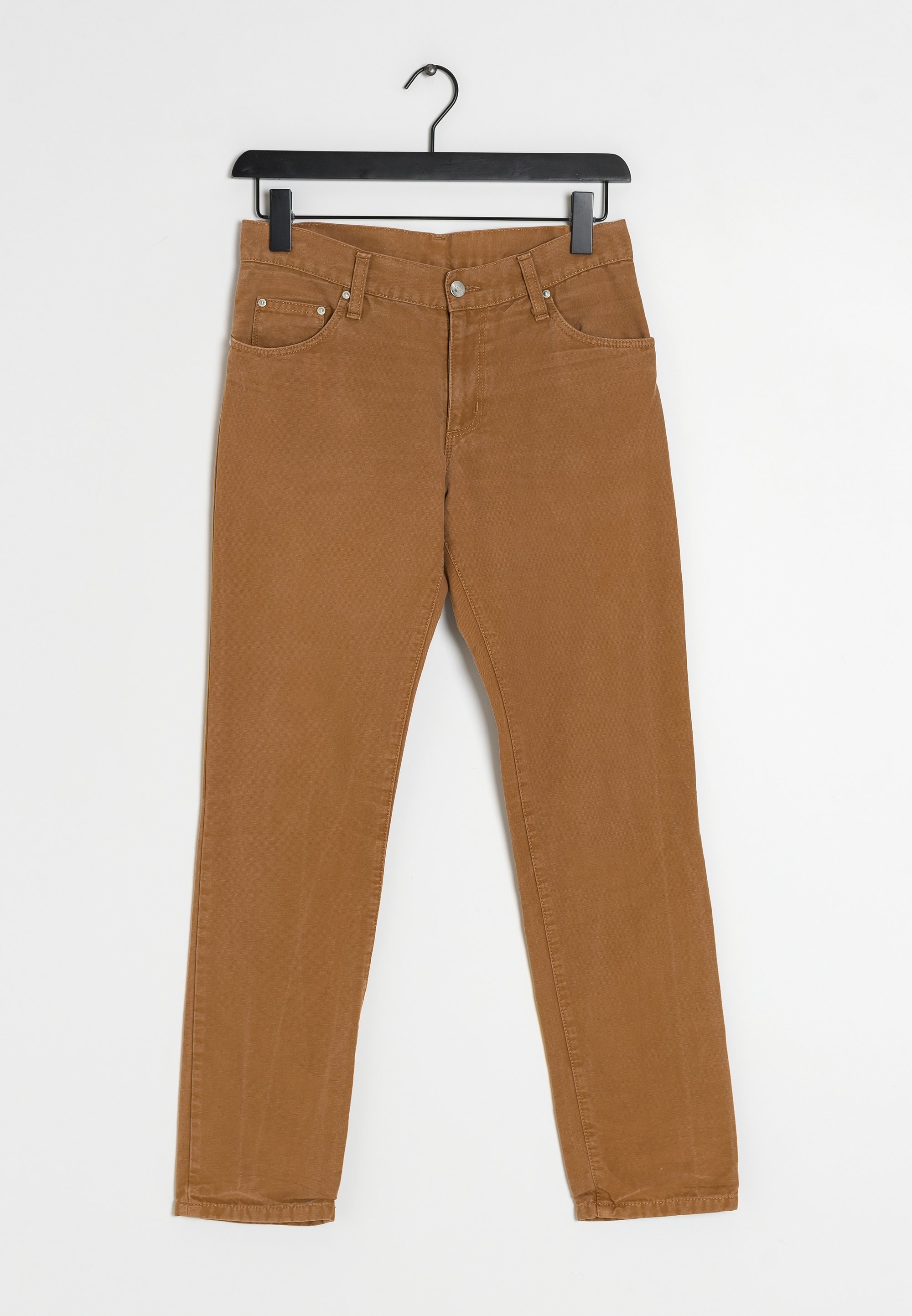 Carhartt WIP Slim fit jeans brown (Pre-owned) Zalando