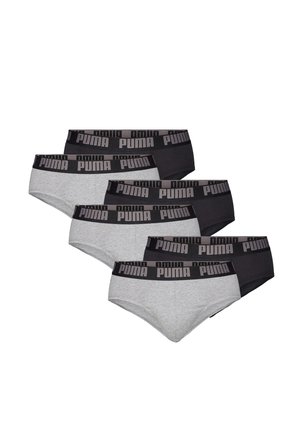 EVERYDAY 6ER PACK - Slip - dark grey melange   black