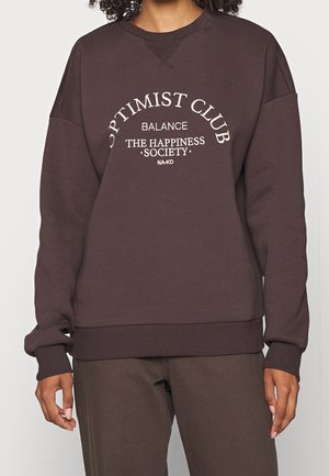 NA-KD Sweatshirt - dark brown