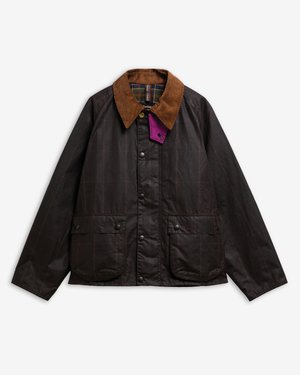 Barbour, PAUL SMITH LOVES BARBOUR TRANSPORT WINDOWPANE WAXED JACKET - Леко яке - rustic/bark