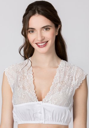 Bluse - weiss