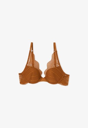Etam ARMATURE ENVERGURE - Soutien-gorge triangle - marron