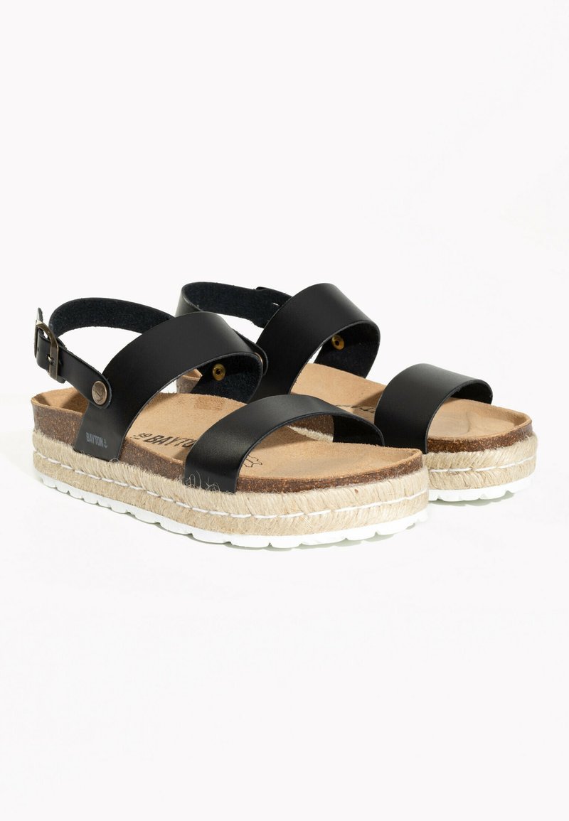 Damen Halbschuhe | BAYTON GACEO Plateausandalette black/schwarz - AJ21448 Damen Halbschuhe | BAYTON GACEO Plateausandalette black/schwarz - AJ21448