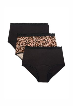 3 PACK FULL HEAVY - Period underwear - black mix