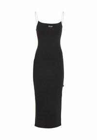 Tommy Jeans SCRIPT LOGO BODYCON  - Vestido ligero - black