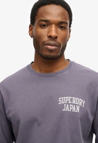 Superdry Long sleeved top - greystone