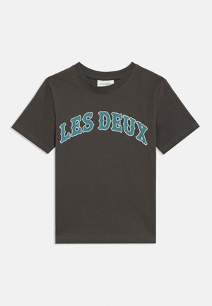 Les Deux, BRADY WESTERN KIDS UNISEX - Μπλουζάκι με στάμπα - raven grey