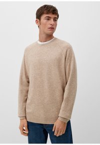 s.Oliver Strickpullover - sandfarben