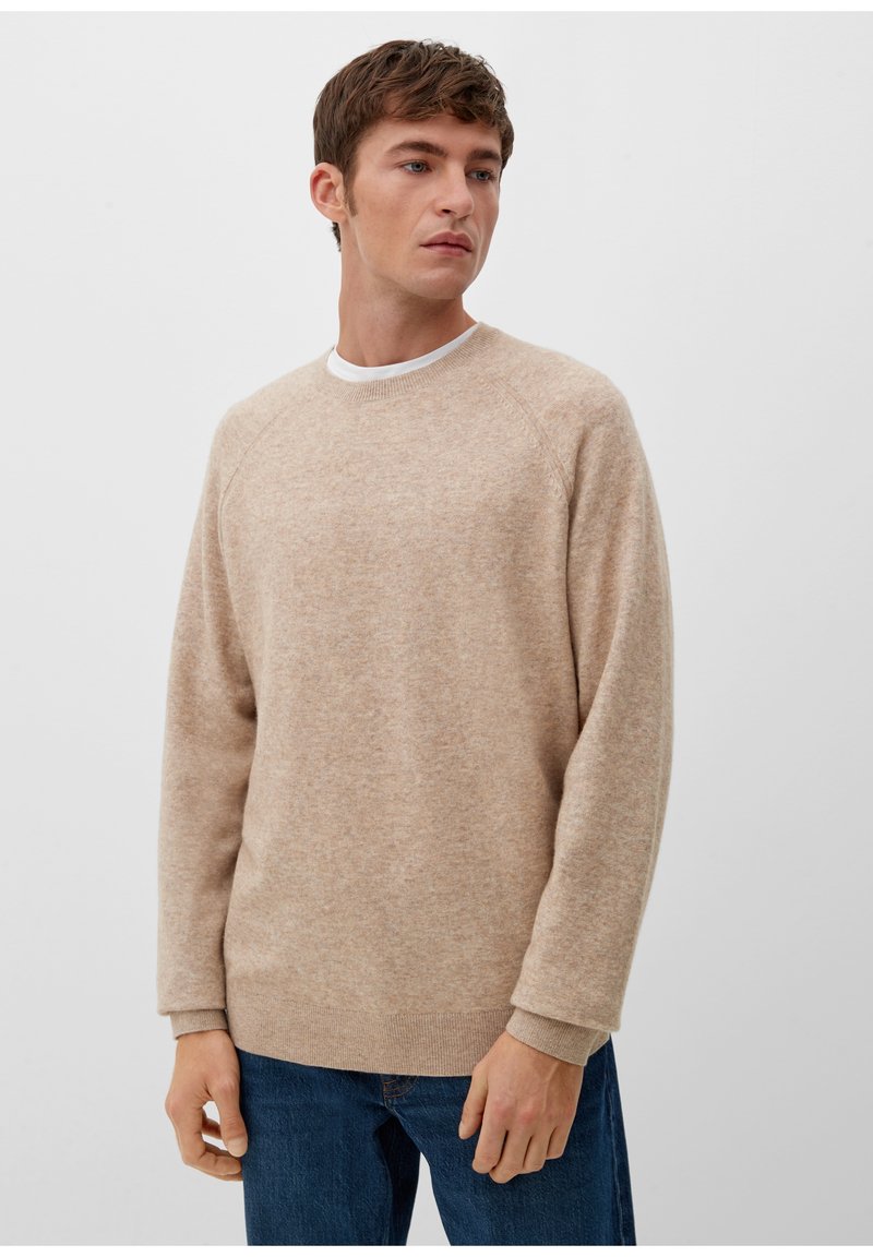 s.Oliver Strickpullover - sandfarben