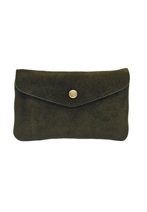 RABAT   - Portefeuille - nubuck kaki