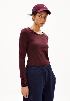T-shirt à manches longues - dark cranberry