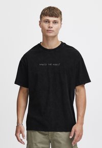 Solid SDHammad - Triko s potiskem - true black