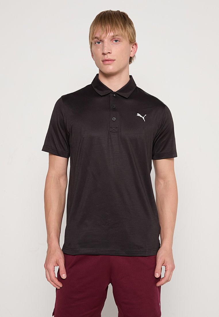 Puma Poloshirt zwart Puma Poloshirt zwart