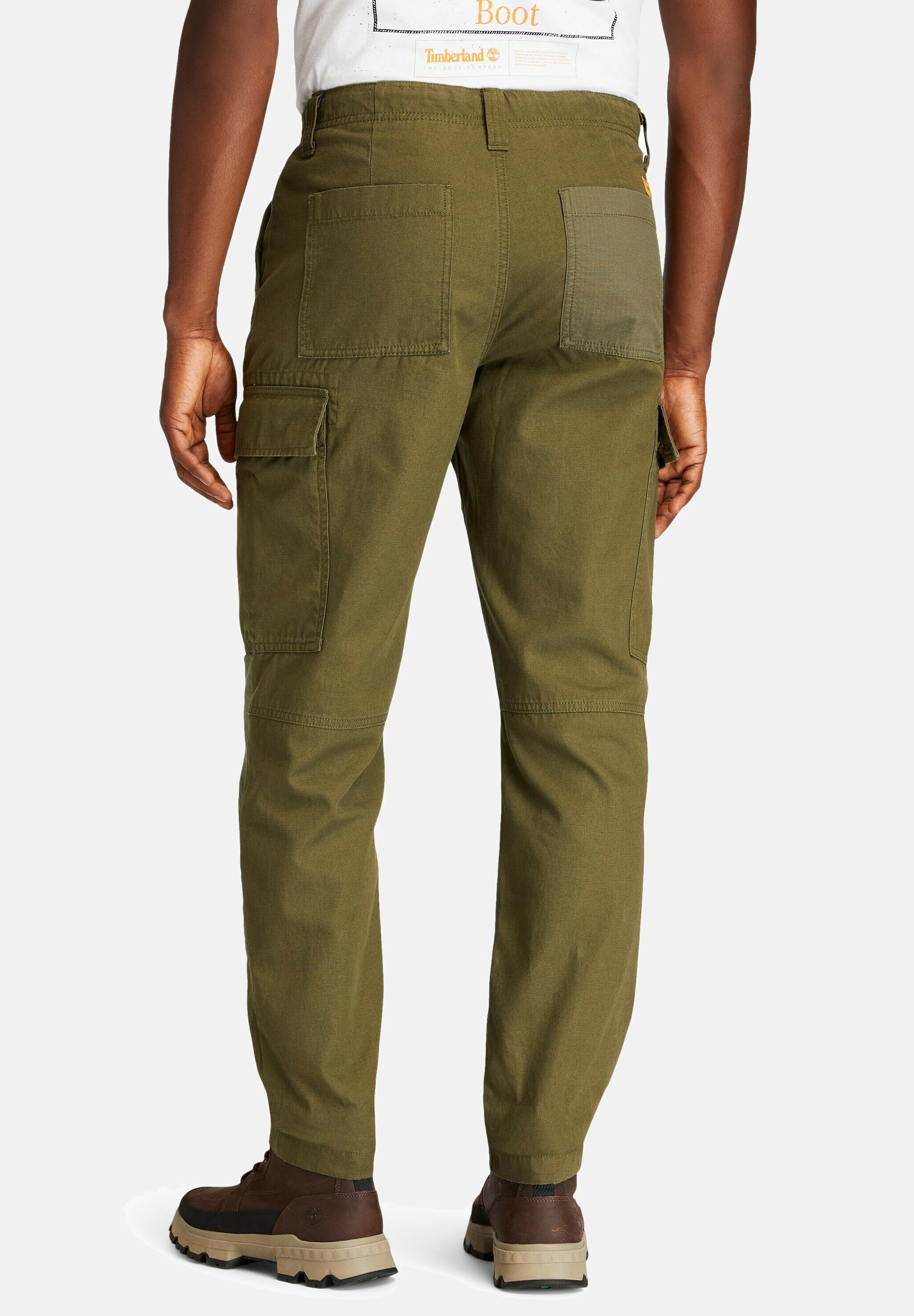 Timberland MM UTILITY CARGO PANT - Pantalones cargo - grape leaf/morado  jaspeado - Zalando.es