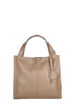 SHOULDER - Shopper - taupe mediun