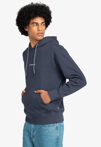 Quiksilver ABSTRACT NATURE HOODY - Mikina s kapucí - blue nights