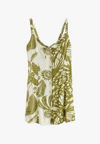 Vybráno, green leaf print