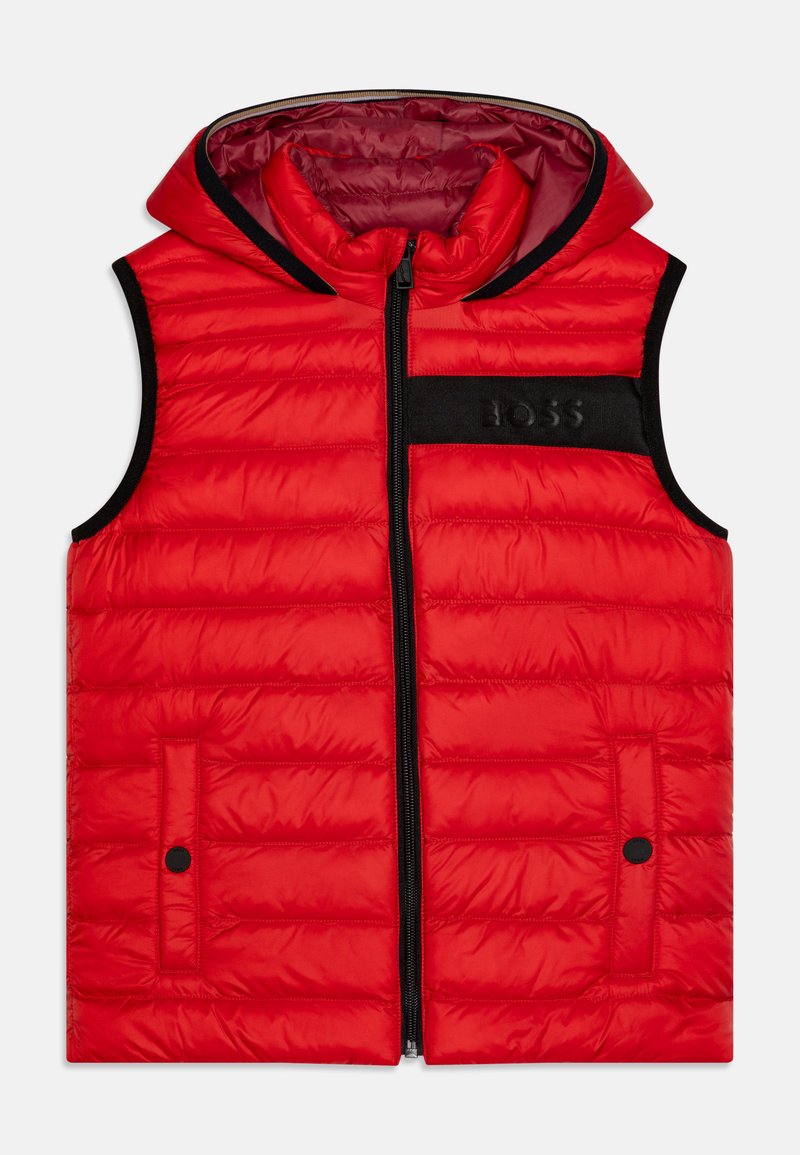 BOSS Kidswear Bodywarmer rood BOSS Kidswear Bodywarmer rood