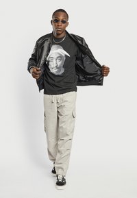 Redefined Rebel MATEO TEE - Tričko s potlačou - black