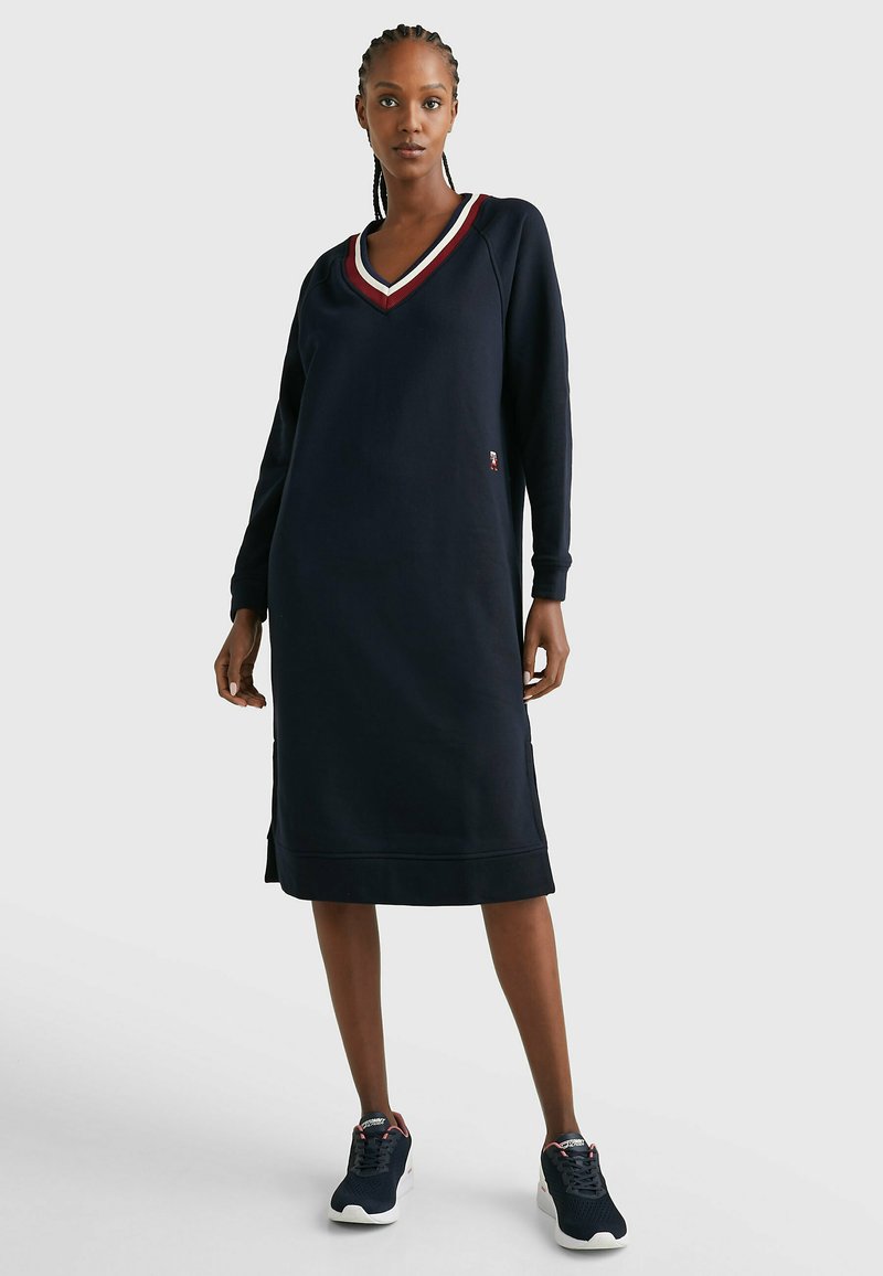 Tommy Hilfiger Robe de jour desert sky/bleu marine ZALANDO.BE