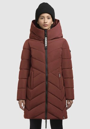 DARKA - Winter coat - dunkelrot