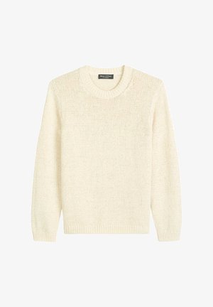 Marc O'Polo, CREWNECK TUBE YARN - Strickpullover - chalky sand