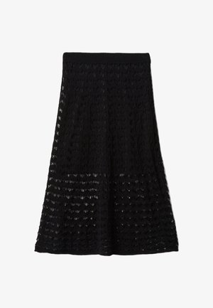 Stefanel, SKIRT. - Falda acampanada - gunmetal