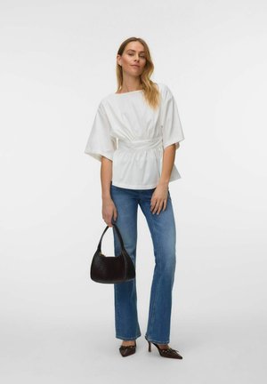 Vero Moda TOP VMLOTUS TOP - Blouse - snow white