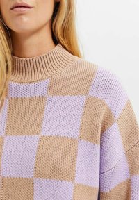 Selected Femme Stickad tröja - light brown