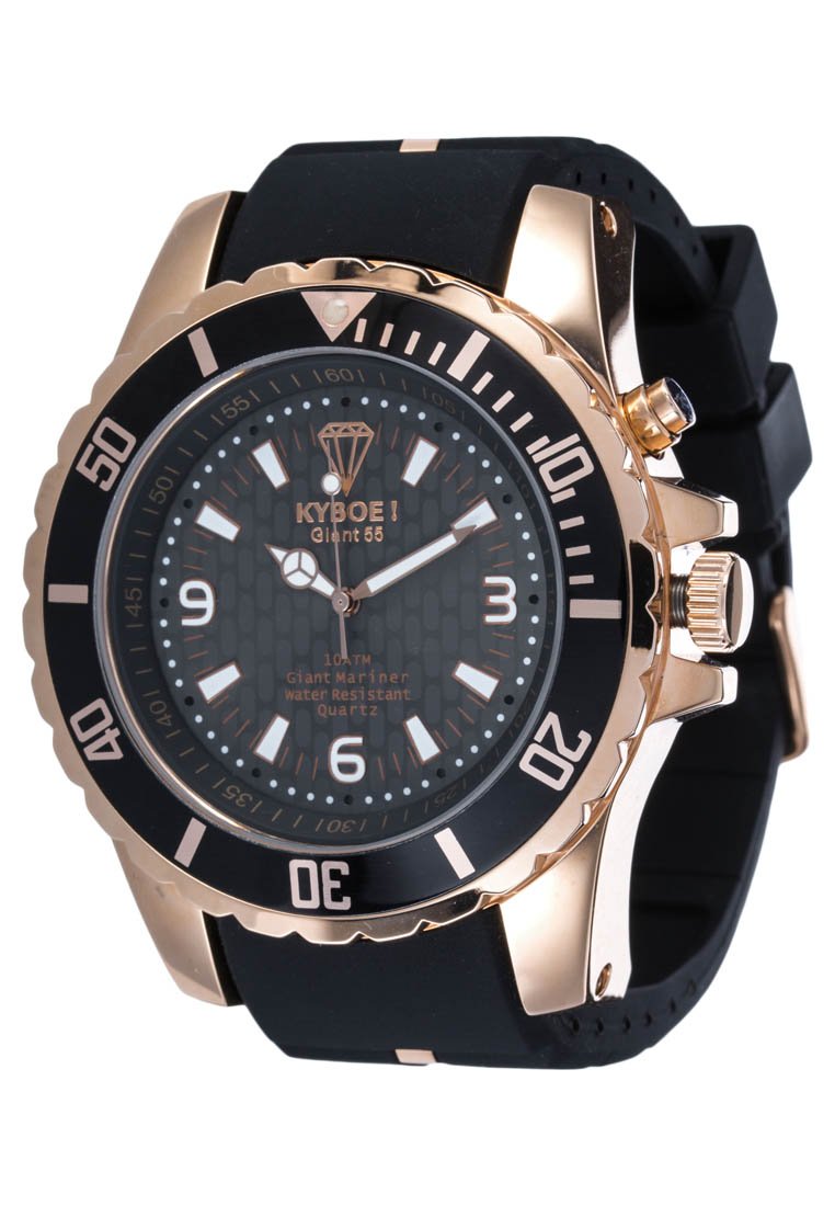 KYBOE GIANT 55 - Watch - schwarz/rosegoldfarben/black  display picture 1
