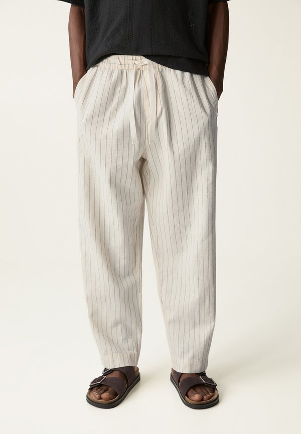 LINEN BLEND - Jogginghose - sand