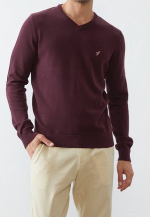 Pullover - bordeaux