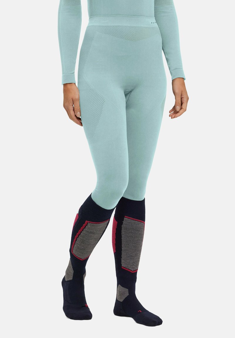 FALKE Warm Long Tights mild to cold temperatures Leggings jade
