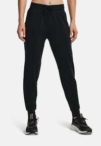 Under Armour - NEW HG - Tracksuit bottoms - black Thumbnail Image 1