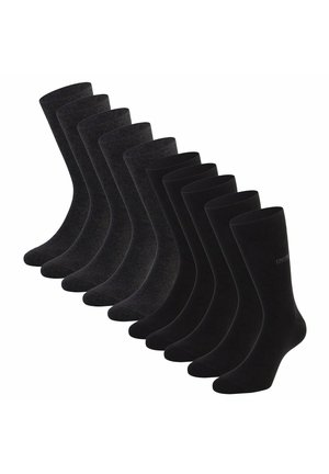 10ER PACK - BUSINESS LOGO - Sokken - schwarz/anthrazit