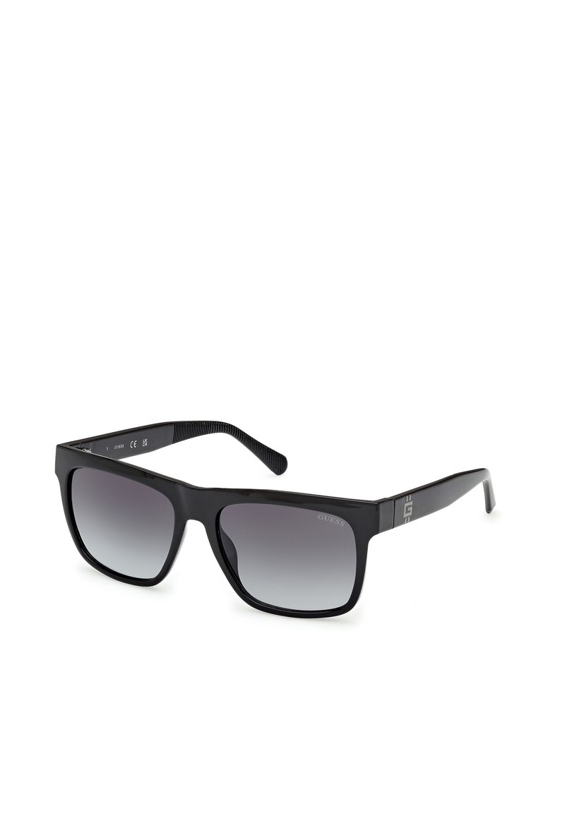 Guess Solglasögon - glossy black smoke gray