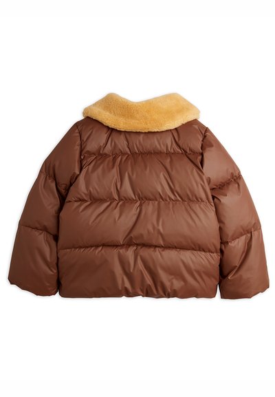 Mini Rodini DOG PUFFER JACKET UNISEX - Talvejope - brown