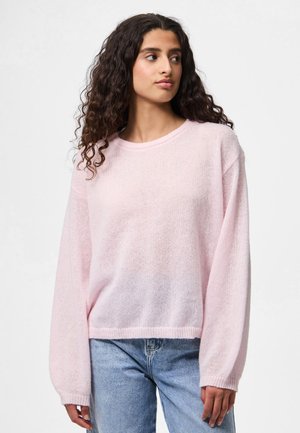 Pieces PCIDA O-NECK NOOS BC - Pulover - light pink