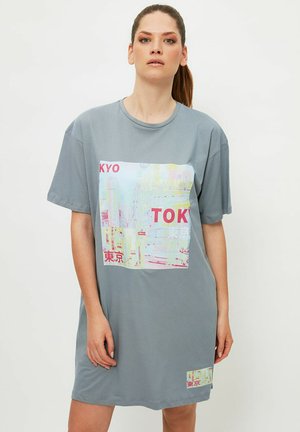Jersey dress - grey