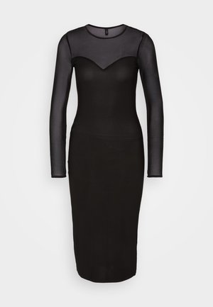 ONLY, ONLSANSA DRESS - Egyenes szabású ruha - black