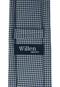 WILLEN UNI BI-COLOR - Tie - anthrazit