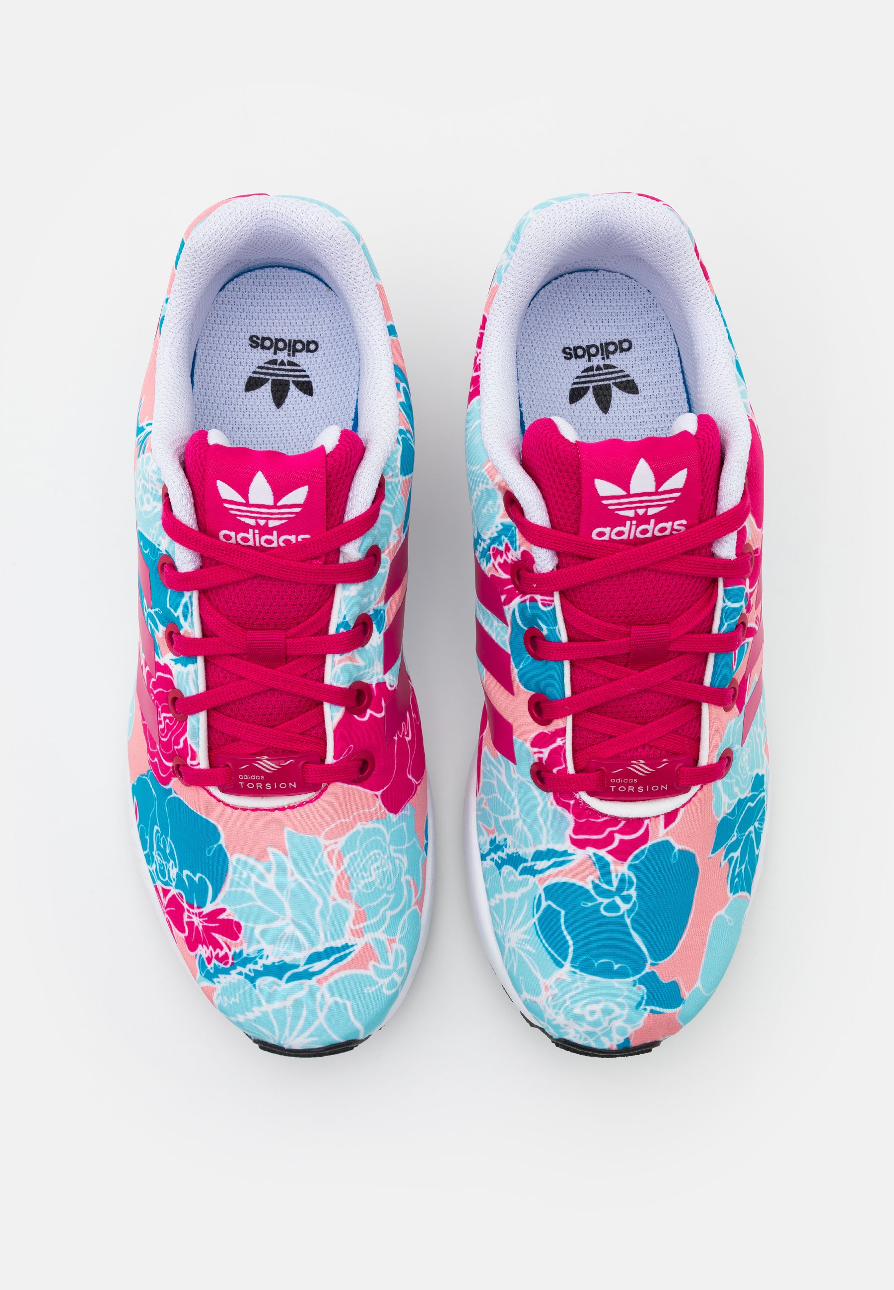 adidas torsion zx flux rose