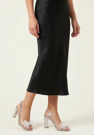 VENEZIA PUMPS - Peeptoe - silver-coloured