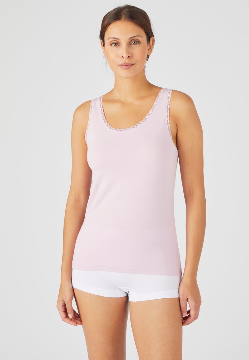 Damart EN PEIGNÉ EXTENSIBLE ESSENTIAL - Maglietta intima - orchidée