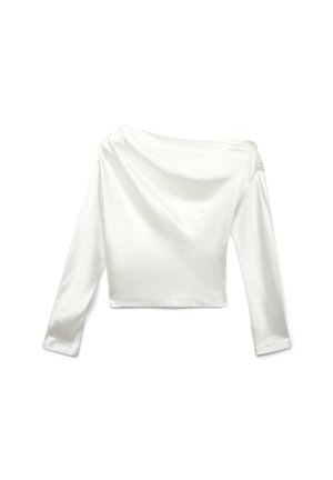 Bluse - bianco lana