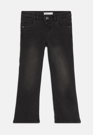 NMFSALLI - Straight leg jeans - black denim